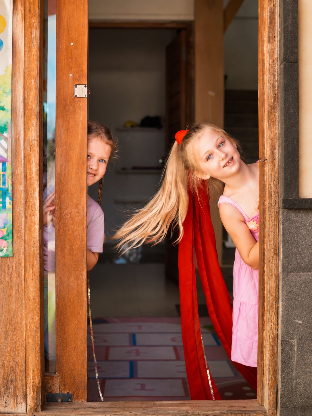 Children at the Canggu branch